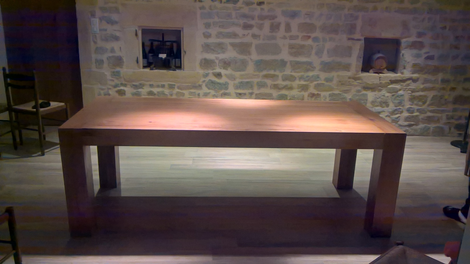 table sur mesure